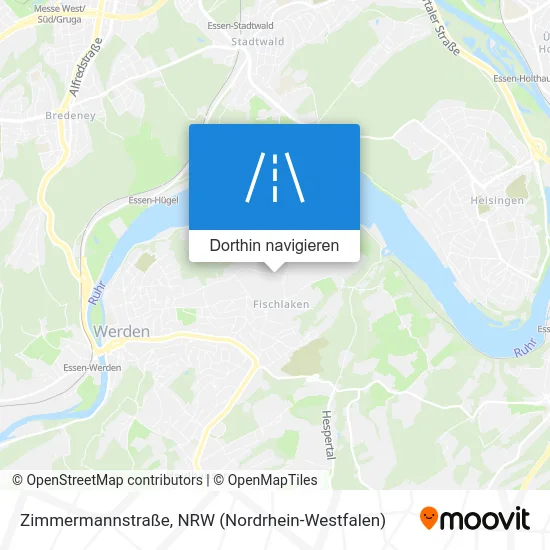 Zimmermannstraße Karte