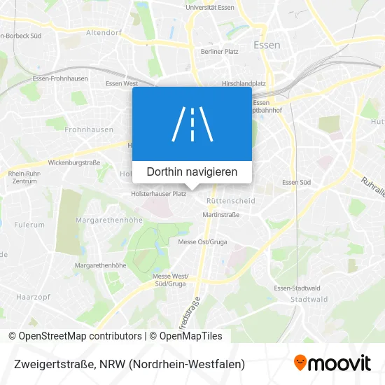 Zweigertstraße Karte