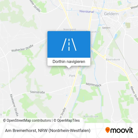 Am Bremerhorst Karte