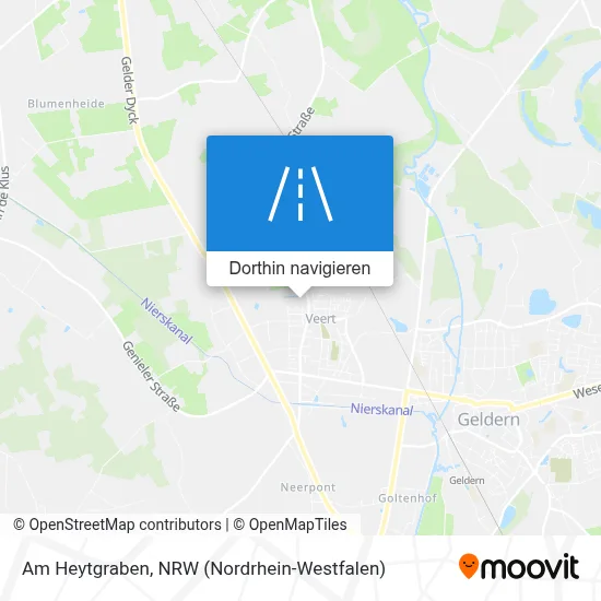 Am Heytgraben Karte