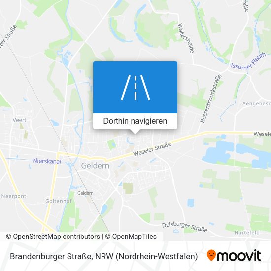 Brandenburger Straße Karte