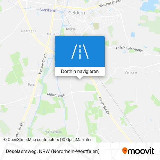 Deselaersweg Karte