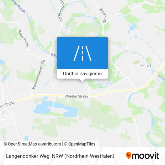 Langendonker Weg Karte