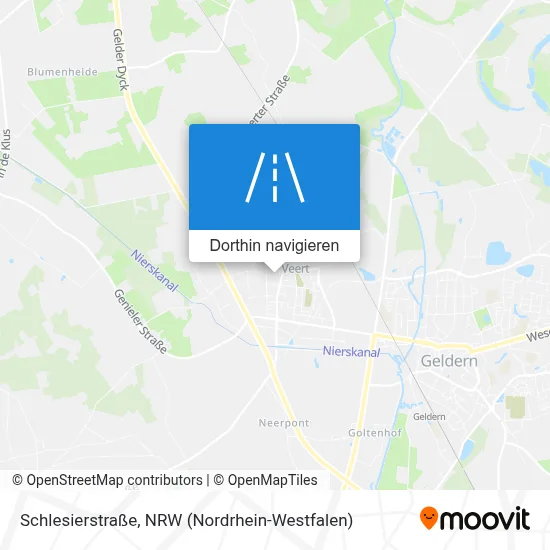 Schlesierstraße Karte