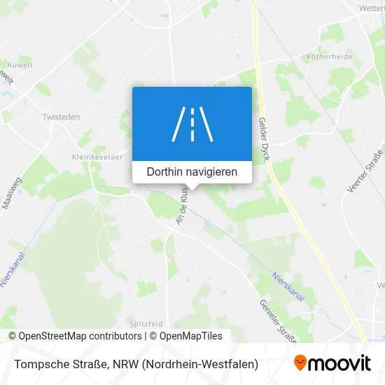 Tompsche Straße Karte