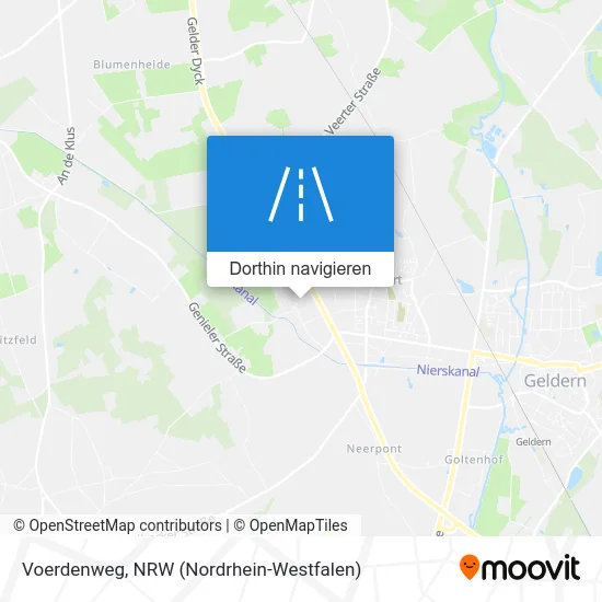 Voerdenweg Karte