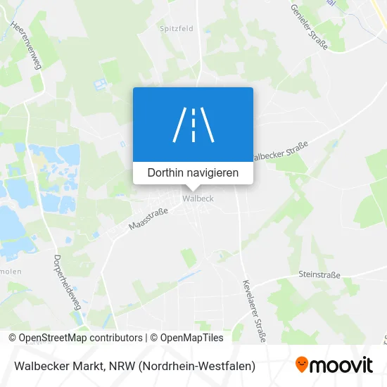Walbecker Markt Karte