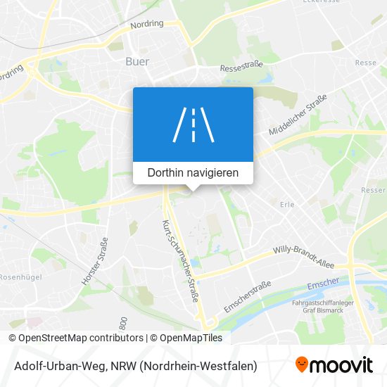Adolf-Urban-Weg Karte