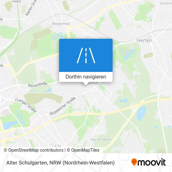 Alter Schulgarten Karte