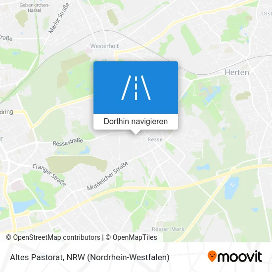 Altes Pastorat Karte