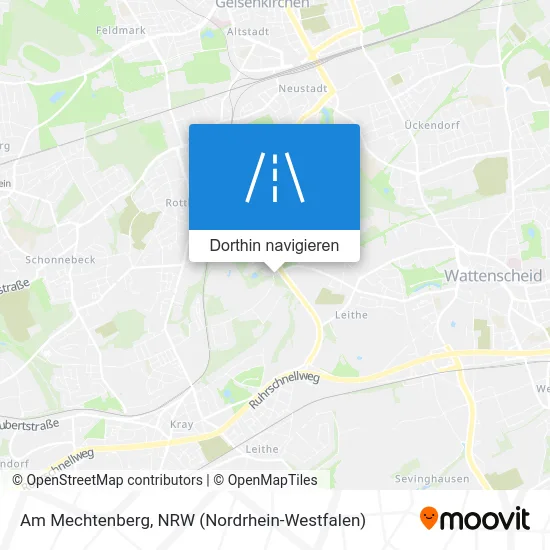 Am Mechtenberg Karte