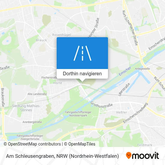 Am Schleusengraben Karte