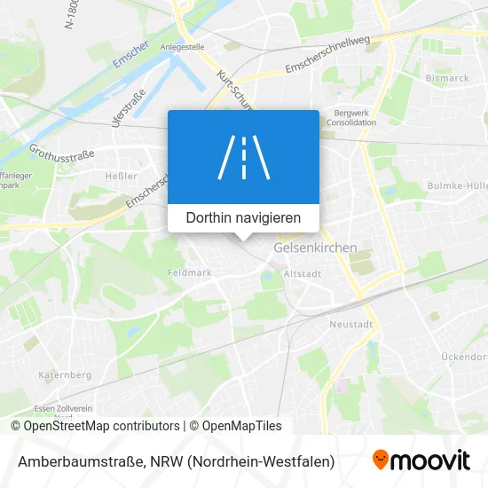 Amberbaumstraße Karte