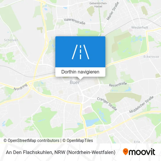 An Den Flachskuhlen Karte