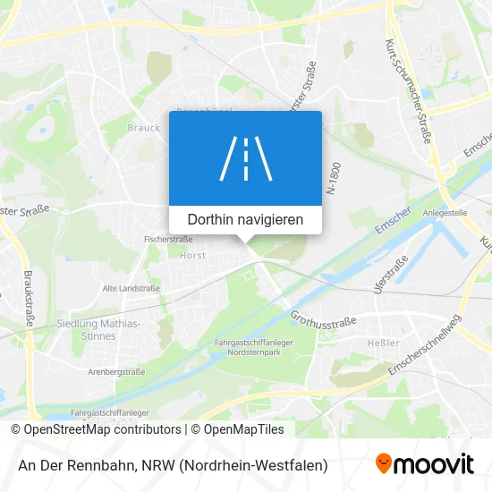 An Der Rennbahn Karte