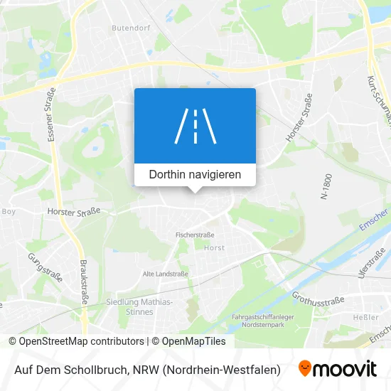 Auf Dem Schollbruch Karte