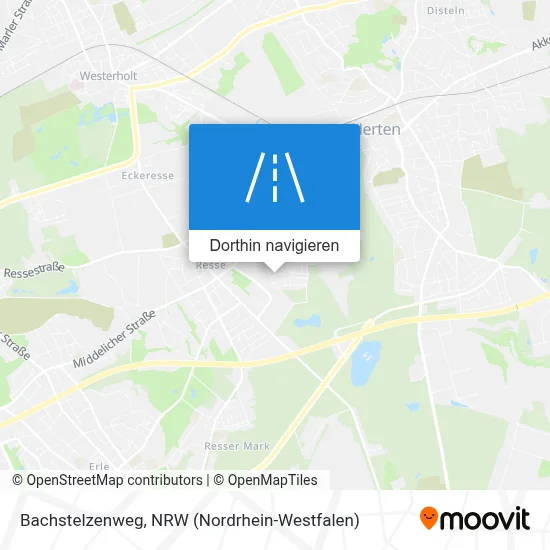 Bachstelzenweg Karte