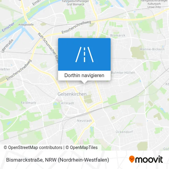 Bismarckstraße Karte
