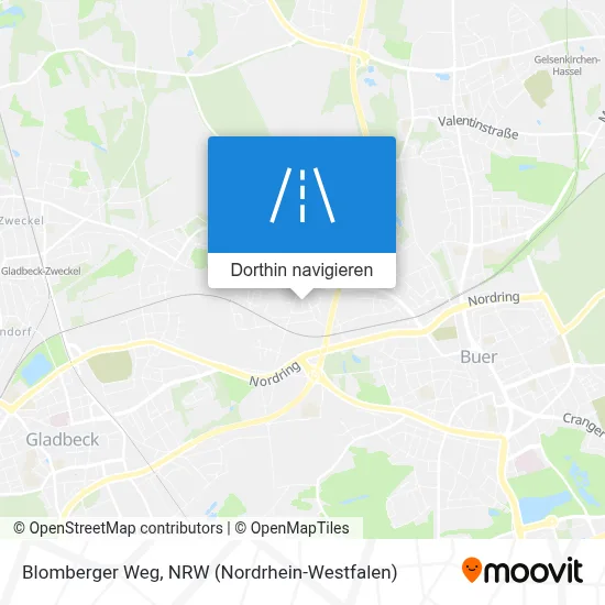 Blomberger Weg Karte
