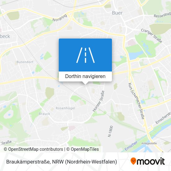 Braukämperstraße Karte
