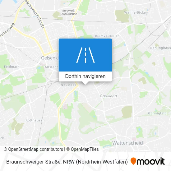 Braunschweiger Straße Karte