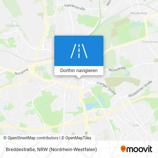Breddestraße Karte