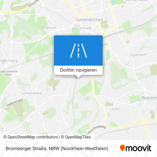 Bromberger Straße Karte