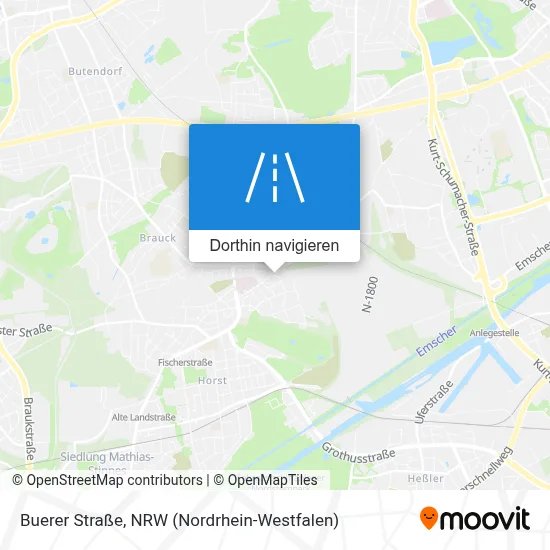 Buerer Straße Karte