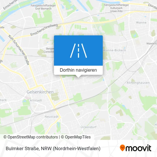 Bulmker Straße Karte