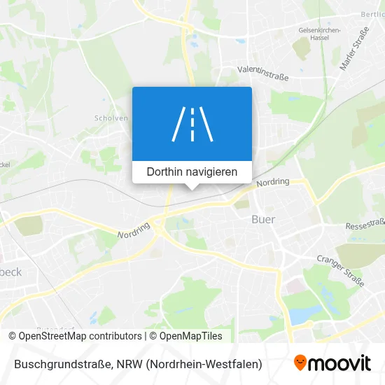 Buschgrundstraße Karte
