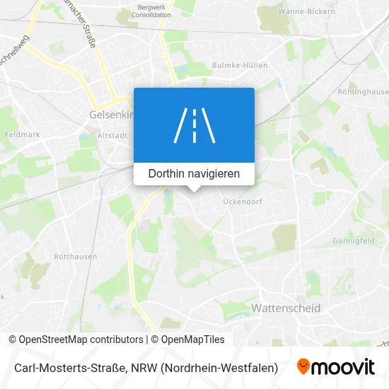 Carl-Mosterts-Straße Karte