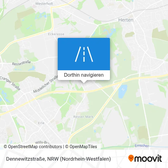 Dennewitzstraße Karte