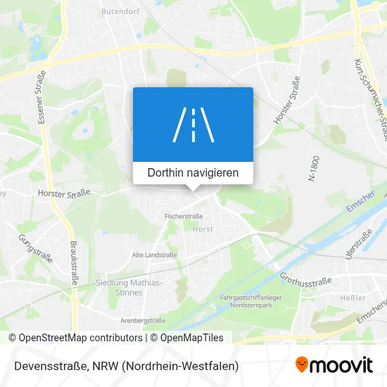 Devensstraße Karte