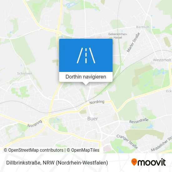 Dillbrinkstraße Karte