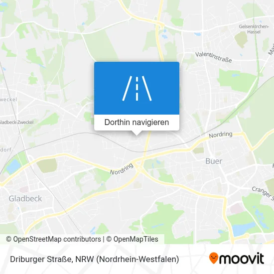 Driburger Straße Karte