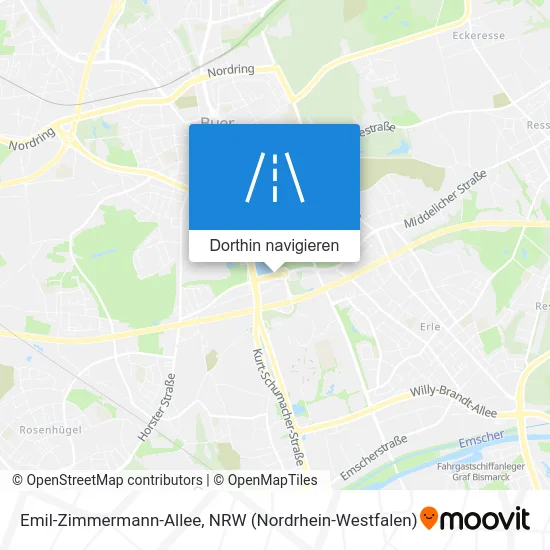 Emil-Zimmermann-Allee Karte