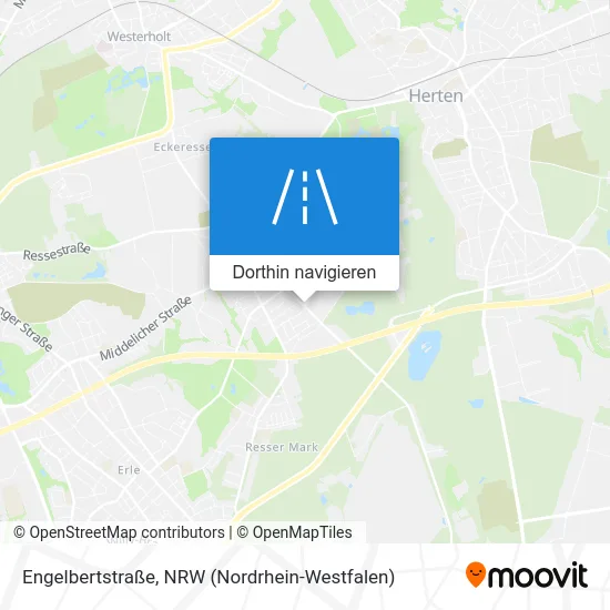 Engelbertstraße Karte