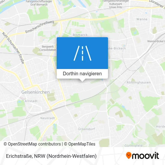 Erichstraße Karte