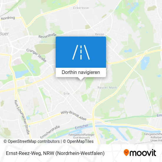 Ernst-Reez-Weg Karte