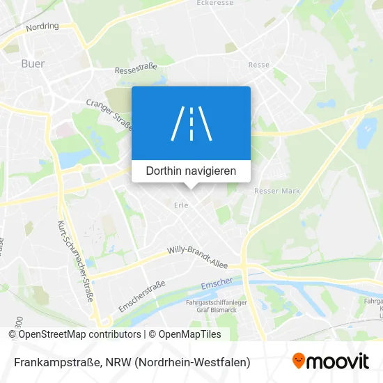Frankampstraße Karte