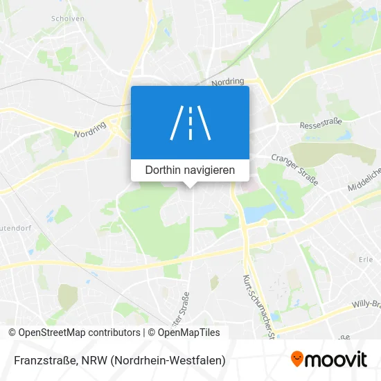 Franzstraße Karte