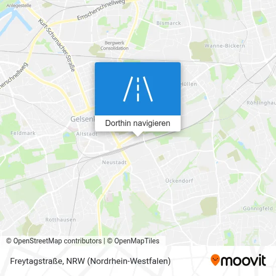 Freytagstraße Karte