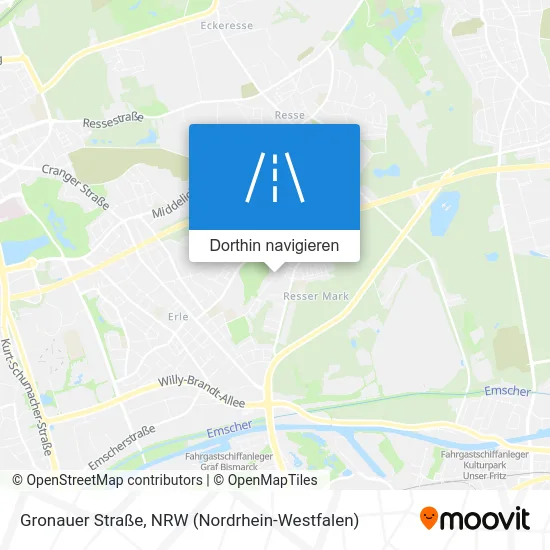 Gronauer Straße Karte