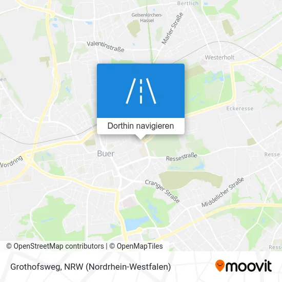 Grothofsweg Karte