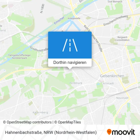 Hahnenbachstraße Karte