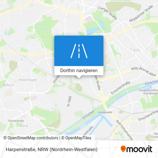 Harpenstraße Karte