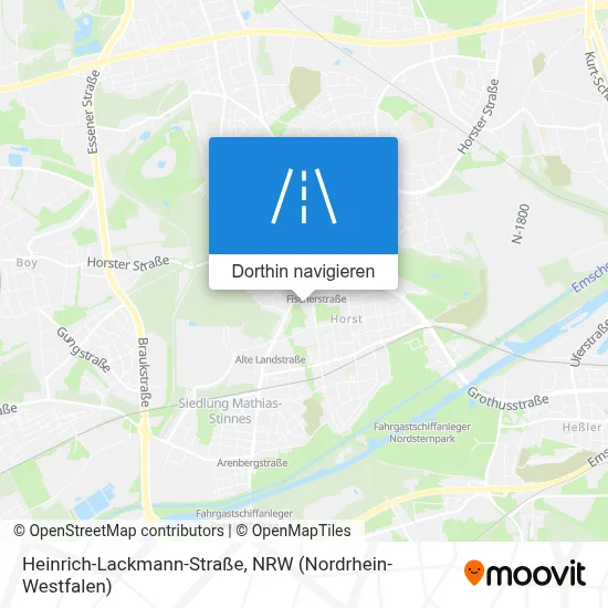 Heinrich-Lackmann-Straße Karte