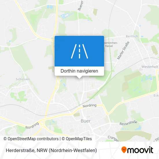 Herderstraße Karte