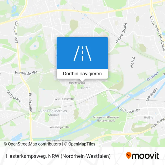 Hesterkampsweg Karte