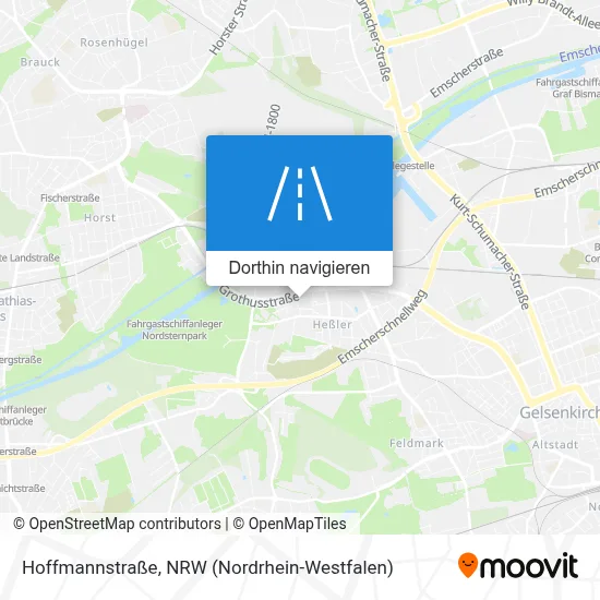 Hoffmannstraße Karte